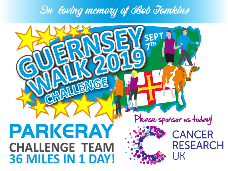 Guernsey Island Walk in Loving Memory of Bob Tomkins