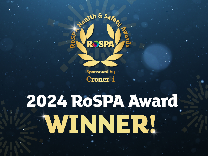 Parkeray Wins 16th Consecutive RoSPA  Award!