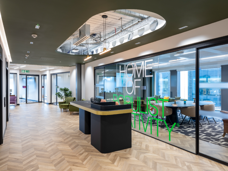Parkeray completes three-floor fit-out on Chancery Lane
