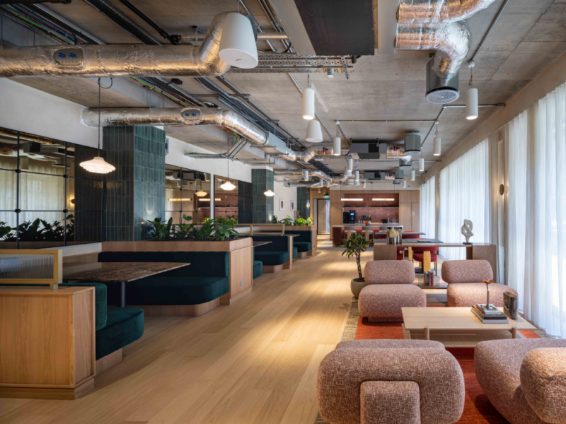 A high-end, sustainability-led office space at Sloane Square