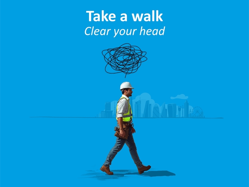 Take a walk for Stress Awareness Month