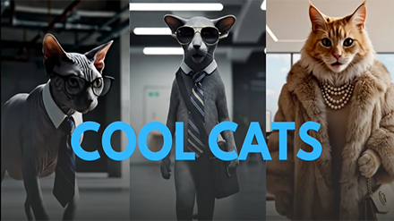 Parkeray Cool Cats - Meet the Trio