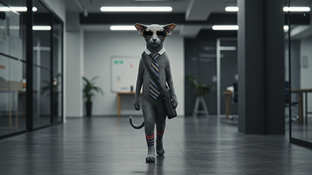 Parkeray Cool Cats: Meet Eric (Cat A+)